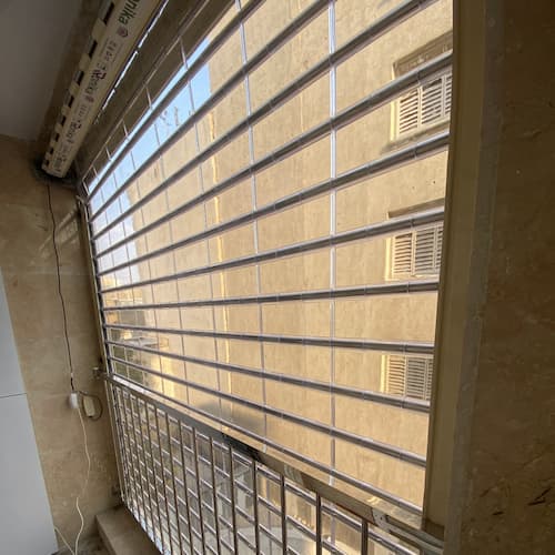 حفاظ کرکره ای بالکن