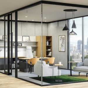 پارتیشن اداری فریم لس