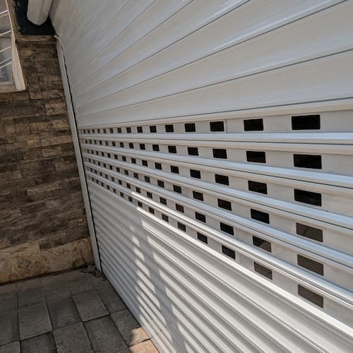 کرکره پارکینگ با تردد هوا