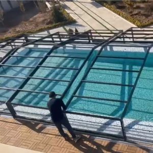 سقف متحرک استخر