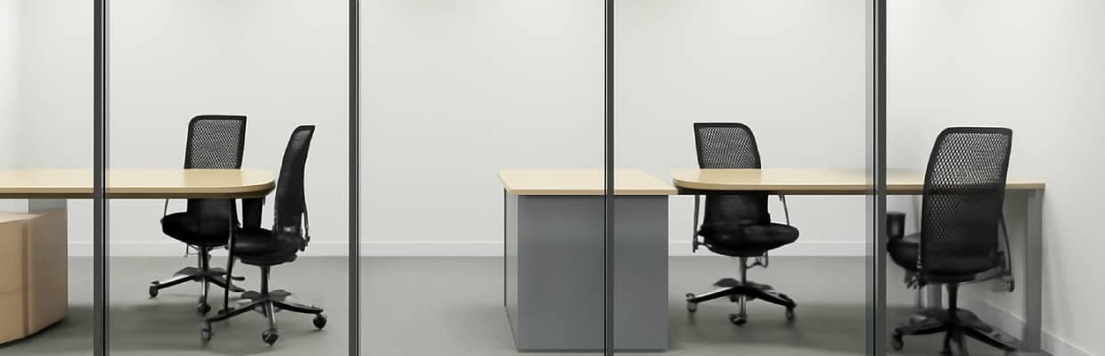 پارتیشن شیشه ای اداری